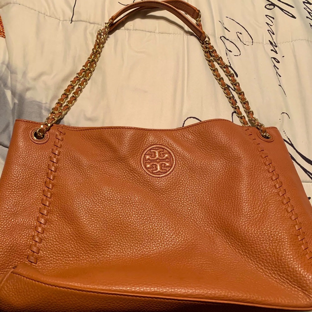 Tory Burch Whipstitch purse.